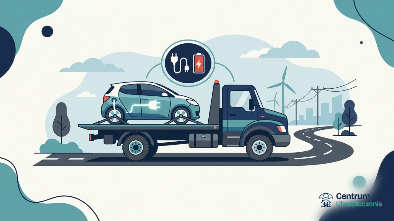 Holowanie auta elektrycznego z assistance — pułapki