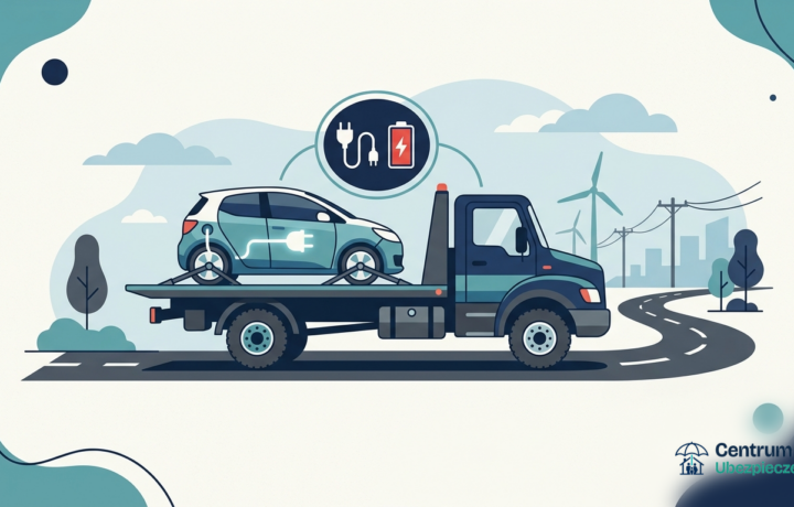 Holowanie auta elektrycznego z assistance — pułapki