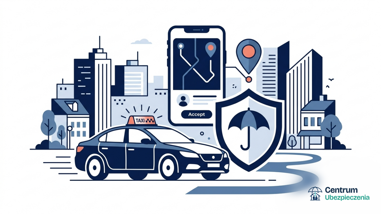 OC dla taksówki i kierowcy Uber/Bolt — przewóz osób